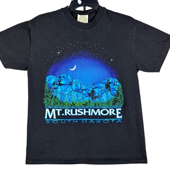 Fred Harvey Trading Company Other - VINTAGE 90s Fred Harvey Trading Company Mt Rushmore T-Shirt Mens M Black Graphic